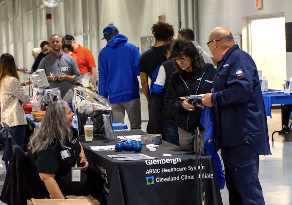 Foxconn Ohio's Department of Health of Wellness proudly hosted an Employee Health Fair that highlighted our commitment to the health and well-being of our team.